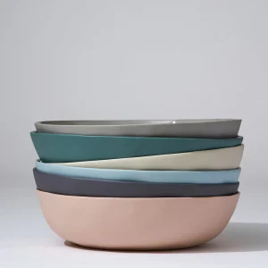 Marmoset Found Bowls | Ceramics | Cloud Bowl Chalk (L)