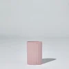 Marmoset Found Ceramics | Decorating | Ripple Oval Vase Lilac (S)