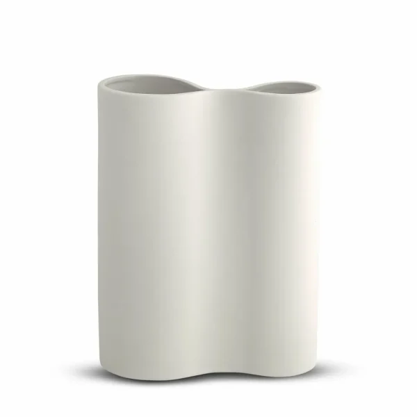 Marmoset Found Ceramics | Decorating | Smooth Infinity Vase Snow (M)