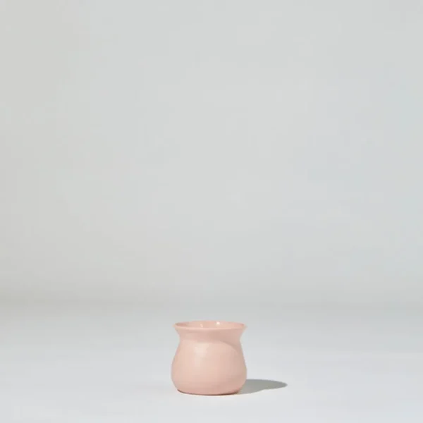 Marmoset Found Ceramics | Vases & Vessels | Tubby Vase Pink (XS)